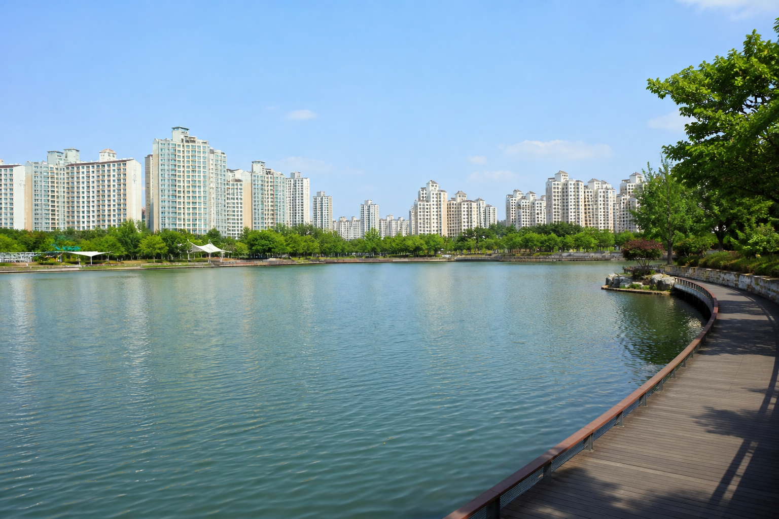 화성 동탄 주거 전경